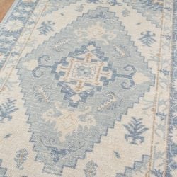 Alternative view of Momeni Anatolia ANA-1 Blue Area Rug