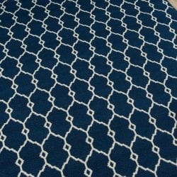 Alternative view of Momeni Baja BAJ-2 Navy Area Rug