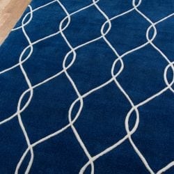 Alternative view of Momeni Bliss BS-12 Navy Area Rug