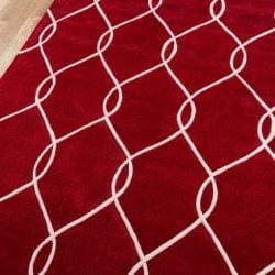 Alternative view of Momeni Bliss BS-12 Red Area Rug