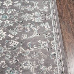 Alternative view of Momeni Brooklyn Heights BH-05 Grey Area Rug