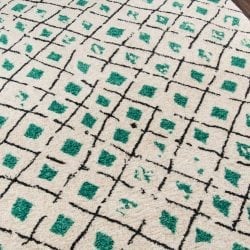 Alternative view of Momeni Bungalow BUN-2 Green Area Rug
