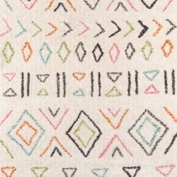 Momeni Bungalow BUN-8 Ivory Area Rug