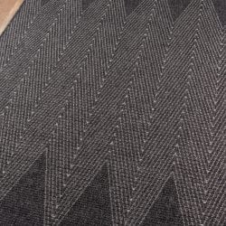 Alternative view of Momeni Como COM-5 Charcoal Area Rug