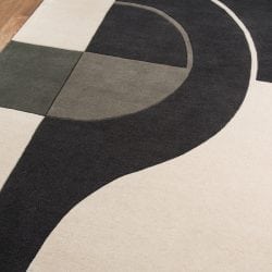 Alternative view of Momeni Delhi DL-22 Charcoal Area Rug