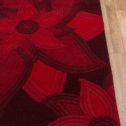 Alternative view of Momeni Delhi DL-40 Red Area Rug