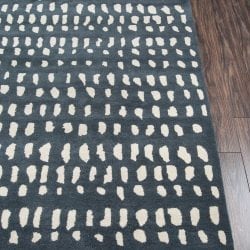 Alternative view of Momeni Delmar DEL11 Blue Area Rug