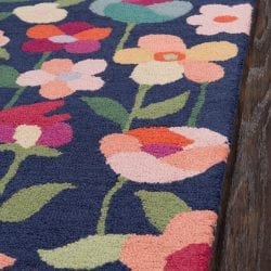 Alternative view of Momeni Newport NP-14 Navy Area Rug