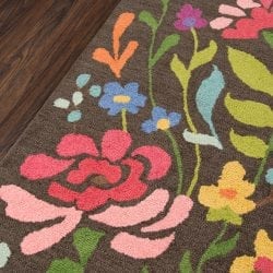 Alternative view of Momeni Newport NP-15 Brown Area Rug