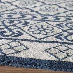 Alternative view of Momeni Newport NP-17 Blue Area Rug