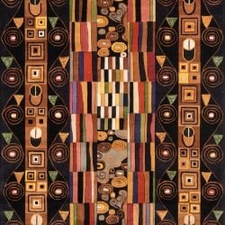 Momeni New Wave NW-33 Black Area Rug