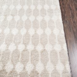 Alternative view of Momeni Retro RET-4 Taupe Area Rug