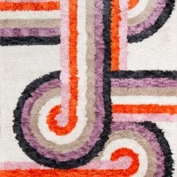 Momeni Retro RET-5 Lavender Area Rug