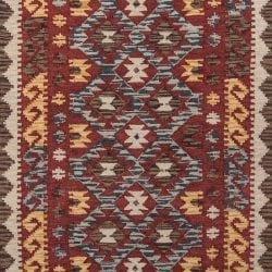Momeni Tangier TAN-7 Red Area Rug