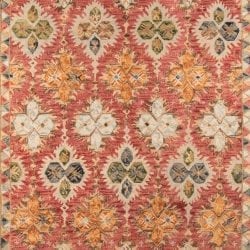 Momeni Tangier TAN17 Red Area Rug