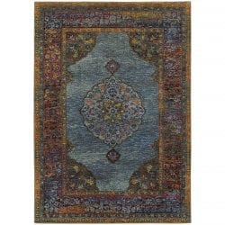 Oriental Weavers ANDORRA 7139a Blue Area Rug