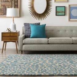 Alternative view of Surya Athena ATH-5120 Deep Teal Area Rug