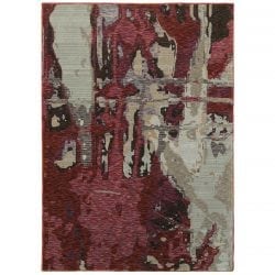 Oriental Weavers EVOLUTION 8028b Red Area Rug