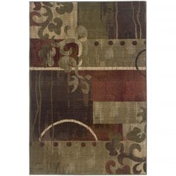Oriental Weavers GENERATIONS 8007a Green Area Rug