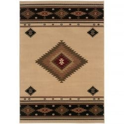 Oriental Weavers HUDSON 87i Beige Area Rug