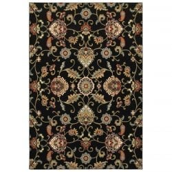 Oriental Weavers KASHAN 9946k Black Area Rug