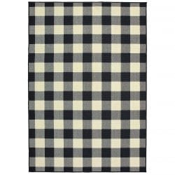 Oriental Weavers MARINA 1932k Black Area Rug