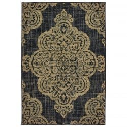 Oriental Weavers MARINA 5929k Black Area Rug