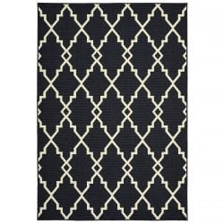 Oriental Weavers MARINA 7763k Black Area Rug