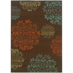 Oriental Weavers MONTEGO 2635n Brown Area Rug