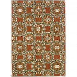 Oriental Weavers MONTEGO 8323d Rust Area Rug