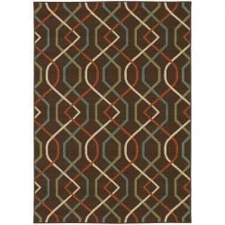 Oriental Weavers MONTEGO 896n Brown Area Rug