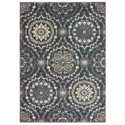 Oriental Weavers RICHMOND 8e Navy Area Rug
