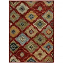 Oriental Weavers SEDONA 5936d Red Area Rug