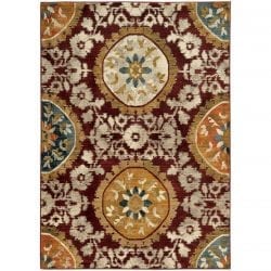 Oriental Weavers SEDONA 6366a Red Area Rug