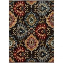 Oriental Weavers SEDONA 6369d Charcoal Area Rug
