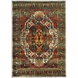 Oriental Weavers SEDONA 6382b Red Area Rug