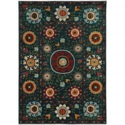 Oriental Weavers SEDONA 6408b Blue Area Rug