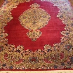 One Of a Kind Rugs FOV1253 Kerman Area Rug FOV1253
