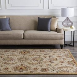 Alternative view of Surya Caesar CAE-1029 Black Area Rug