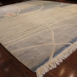 Alternative view of One Of a Kind Rugs FOV1235 Modern Area Rug
