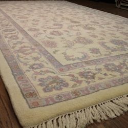Alternative view of One Of a Kind Rugs FOV2072 Kashan Area Rug