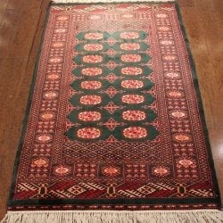 One Of a Kind Rugs FOV2196 Bokhara Area Rug