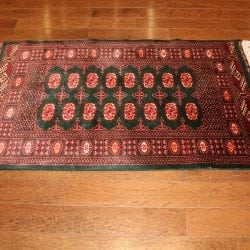 Alternative view of One Of a Kind Rugs FOV2196 Bokhara Area Rug