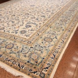 Alternative view of One Of a Kind Rugs FOV2418 Semi Antique Kashan Area Rug