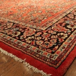 Alternative view of One Of a Kind Rugs FOV2905 Semi Antique Sarough Area Rug