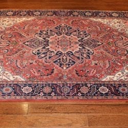 Alternative view of One Of a Kind Rugs FOV3277 Heriz Area Rug