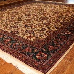 Alternative view of One Of a Kind Rugs FOV3770 Kashan Area Rug