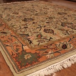 Alternative view of One Of a Kind Rugs FOV4271 European Area Rug