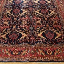 One Of a Kind Rugs FOV6836 Sarough Area Rug