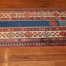 Alternative view of One Of a Kind Rugs FOV6843 Hamedan Area Rug